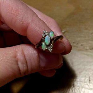 Opal in 14 ct Gold